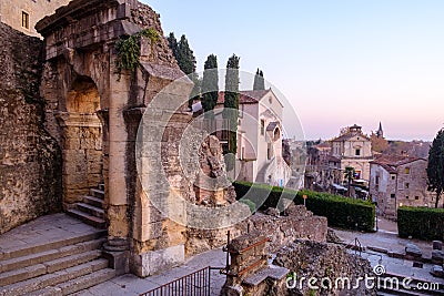 Panoramic view of the City of Verona Stock Photo