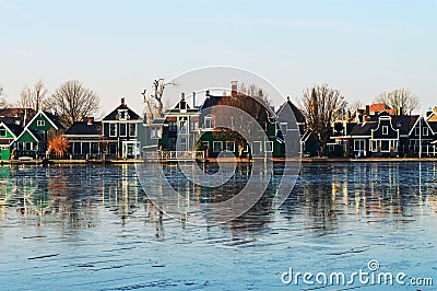 Panoramic view, Holland Stock Photo