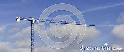 Panoramic view of a crane Stock Photo