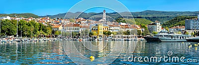 Resort town Crikvenica. Istria, Croatia Stock Photo