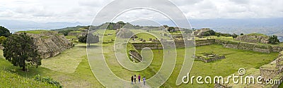 Panoramic view of Montealban Editorial Stock Photo