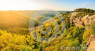 Red River Gorge in Kentucky Stock Photo