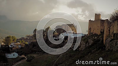 Panoramic view-Ronda- ANDALUSIA-SPAIN Stock Photo