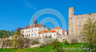 Toompea Hill. Tallinn, Estonia Stock Photo