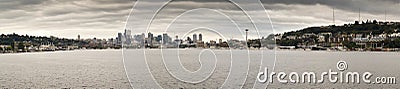 Panoramic views of Seattle Editorial Stock Photo