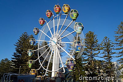 Panoramic Wheel in Holdfast bay, Glenelg Adelaide, Australia. Editorial Stock Photo