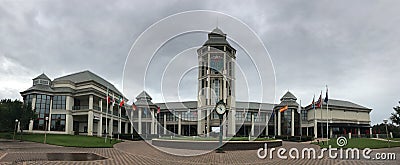 Panoramic of the World Golf Hall of Fame Editorial Stock Photo