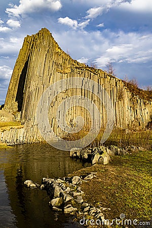 Panska skala, Kamenicky Senov, Czech republic Stock Photo