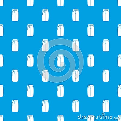 Pant jeans pattern vector seamless blue Vector Illustration