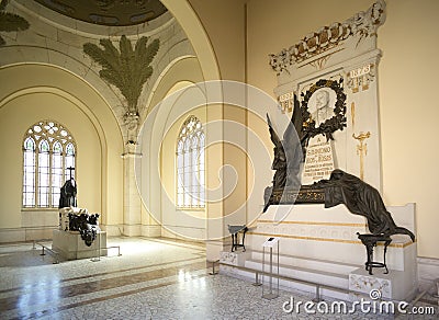 Pantheon of Illustrious Men. Madrid, Spain Editorial Stock Photo