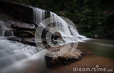 Panther Creek Falls Stock Photo