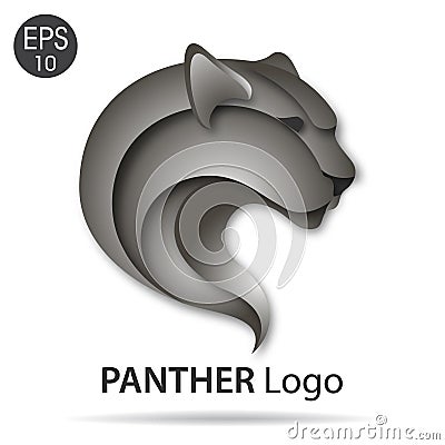 Panther logo vector illustration Vector Illustration