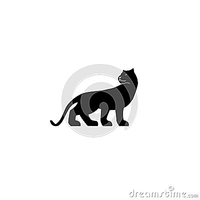 panther vector illustration for a logo,icon or symbol Vector Illustration