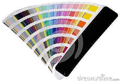 Pantone scale Stock Photo