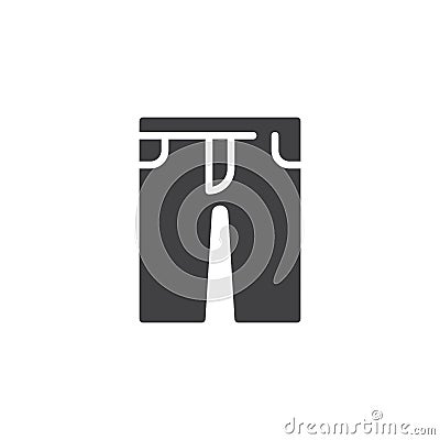 Pants icon vector Vector Illustration