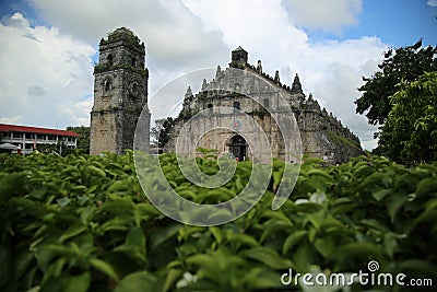 Paoay Church Editorial Stock Photo