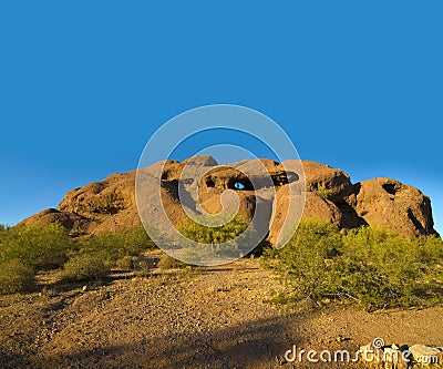 Papaogo Park in Phoenix, AZ Stock Photo