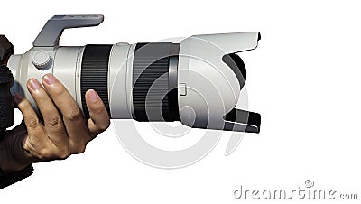 paparazzi hand Stock Photo