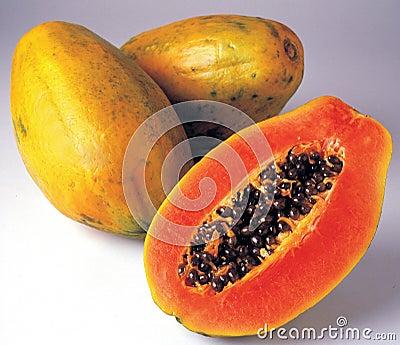 Papaya Stock Photo