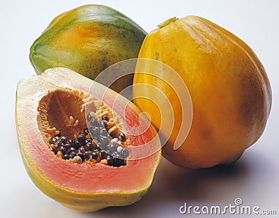 Papaya Stock Photo