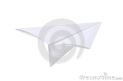 Paper airplane Stock Photo