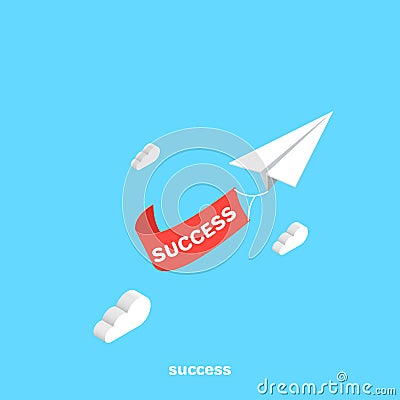 success 8 Vector Illustration