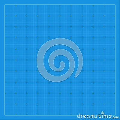 Paper blueprint background. Vector Illustration