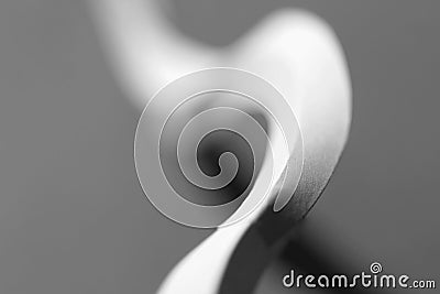 Paper blurred curve abstract Stock Photo