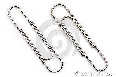 Paper clip Stock Photo