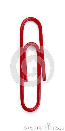 Paper clip Stock Photo