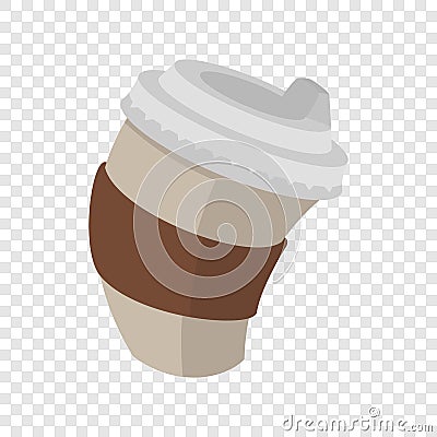 Paper coffee cup Vector Illustration