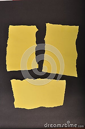 Paper elements for card Stock Photo