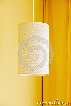 paper hanging lamp Stock Photo