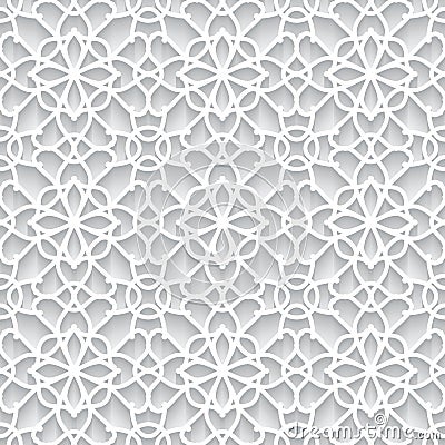 Paper lace texture Vector Illustration