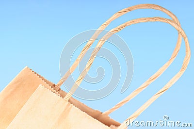 Paper sack Stock Photo