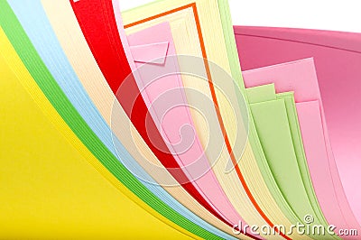 Paper sheets Stock Photo