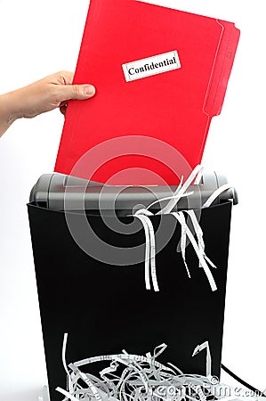 Paper Shredder #2 Stock Photo