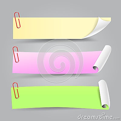 Paper tag banner vector illustration 002 Vector Illustration