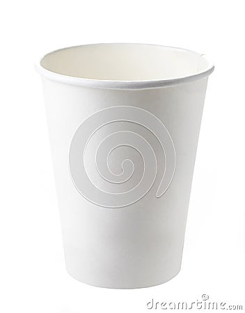 Paper take away coffee cup Stock Photo