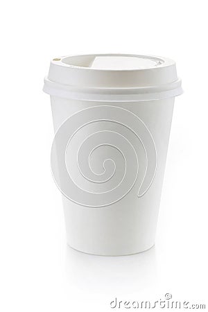 Paper take away coffee cup Stock Photo