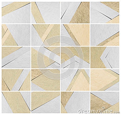 Paper texture background use for presentation templates Stock Photo