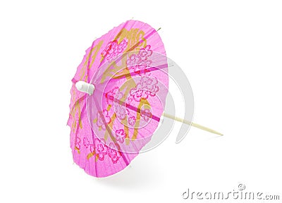 Paper umbrella Stock Photo