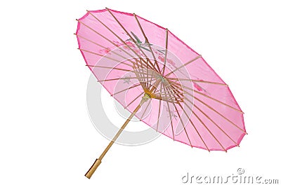 Paper Umbrella Stock Photo