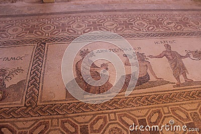 Paphos mosaic Stock Photo