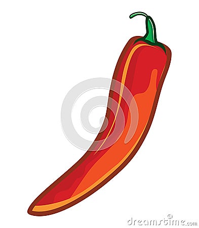 Paprika Cartoon Illustration