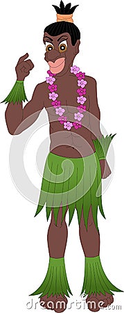 Papuan Vector Illustration