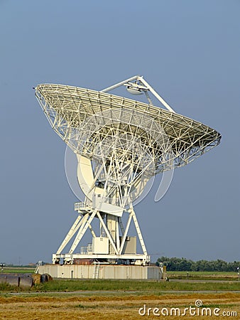 Parabolic antenna Stock Photo