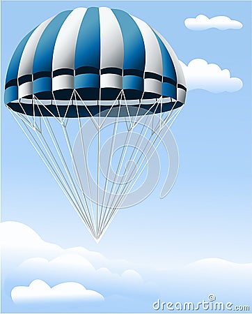 Parachute Vector Illustration