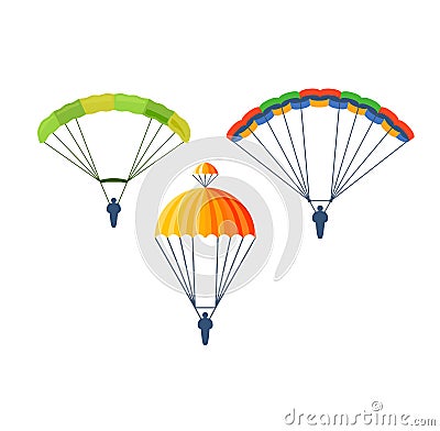 Parachute vector illustration fly Vector Illustration