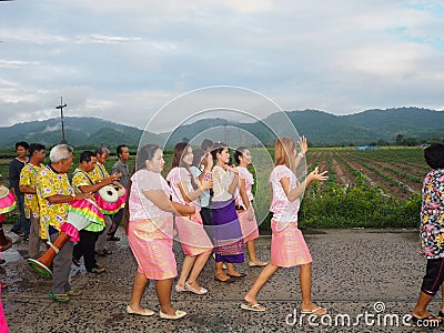 The parade bring old son due to be ordained priests.. Editorial Stock Photo